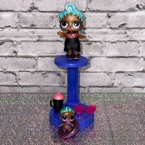 L.O.L. Surprise! PEARL Precious Lil Precious Dolls Swim Club Ring Bottle Glasses